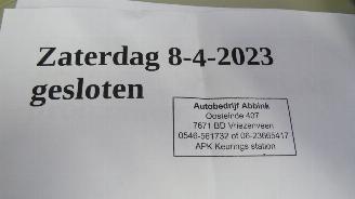 skadebil auto Audi RS7 Sportback Zaterdag 8-04-2023 Gesloten 2023/2