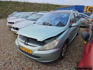 Vrakbiler auto Peugeot 307 307 SW (3H), Combi, 2002 / 2008 1.6 16V 2003/7