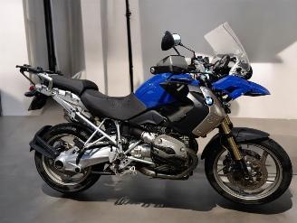 krockskadad bil motor BMW R1200 GS  2008/4
