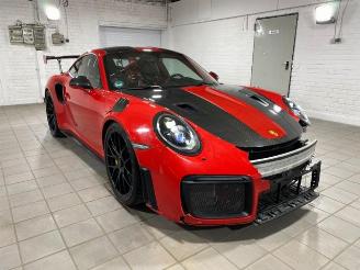 krockskadad bil auto Porsche 911 GT2 RS Weissach SCHALENSITZE/KERAMIK/LIFT 2018/1
