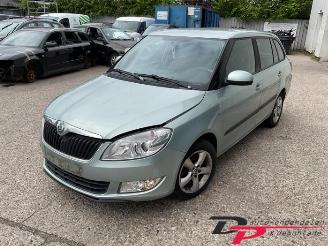 Salvage car Skoda Fabia Fabia II Combi, Combi 5-drs, 2007 / 2014 1.2 TDI 12V Greenline 2010/10