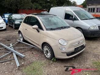 Coche siniestrado Fiat 500 500 (312), Hatchback, 2007 0.9 TwinAir 80 2014/6