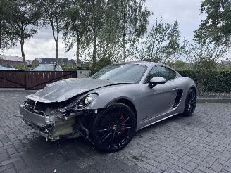 skadebil auto Porsche Cayman Porsche Cayman 718 GTS 4.0 Sport Chrono Pack Camera VOL! 2022/1
