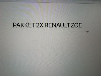 skadebil auto Renault Zoé WITH COCKPIT AND AIRBAGS PAKKET 2X ZOE 2015/12
