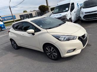 uszkodzony samochody osobowe Nissan Micra  2017/10