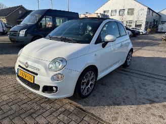 damaged passenger cars Fiat 500C 0.9 TwinAir Turbo 500S 2014/9