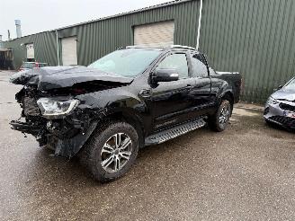 krockskadad bil auto Ford Ranger 2.0 Bi-Turbo Wildtrak Supercab Automaat N.A.P 2020/11