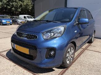 krockskadad bil auto Kia Picanto 1.0 PlusLine Camera Navi Hagelschade 2016/9