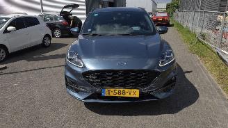 krockskadad bil auto Ford Kuga 2.5 Phev ST Line 50.000 km Zeer luxe auto rijdbare schade!! 2022/4