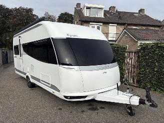 krockskadad bil caravan Hobby Premium 495 ENKEL-BEDS MOVER -LUIFEL 2016/6
