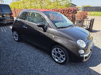 krockskadad bil auto Fiat 500C  2013/4