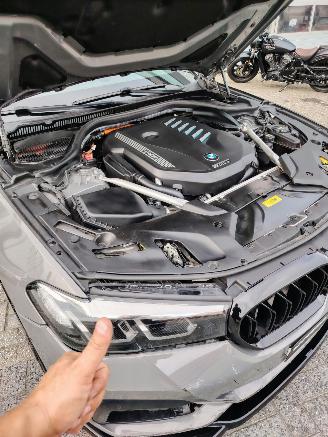 BMW 5-serie 545E X-drive M Performance NARDO 360 CAM COGNAC LEDER 400PK! picture 12