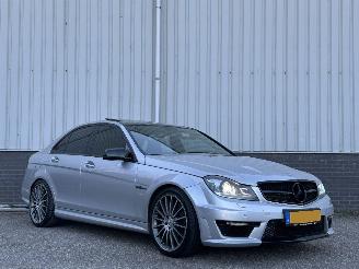 uszkodzony samochody osobowe Mercedes C-klasse 6.2 amg 2012/7