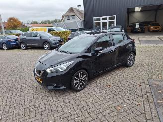 Schadeauto Nissan Micra 1.0i  73pk  airco 2019/6