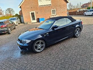 skadebil auto BMW 1-serie 118i m sport cabrio  143pk   automaat 2014/1