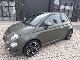 Vaurioauto  passenger cars Fiat 500 0.9 TURBO SPORT BLIKVANGER! LICHTE SCHADE 2017  5750 EURO VAST 2017/8