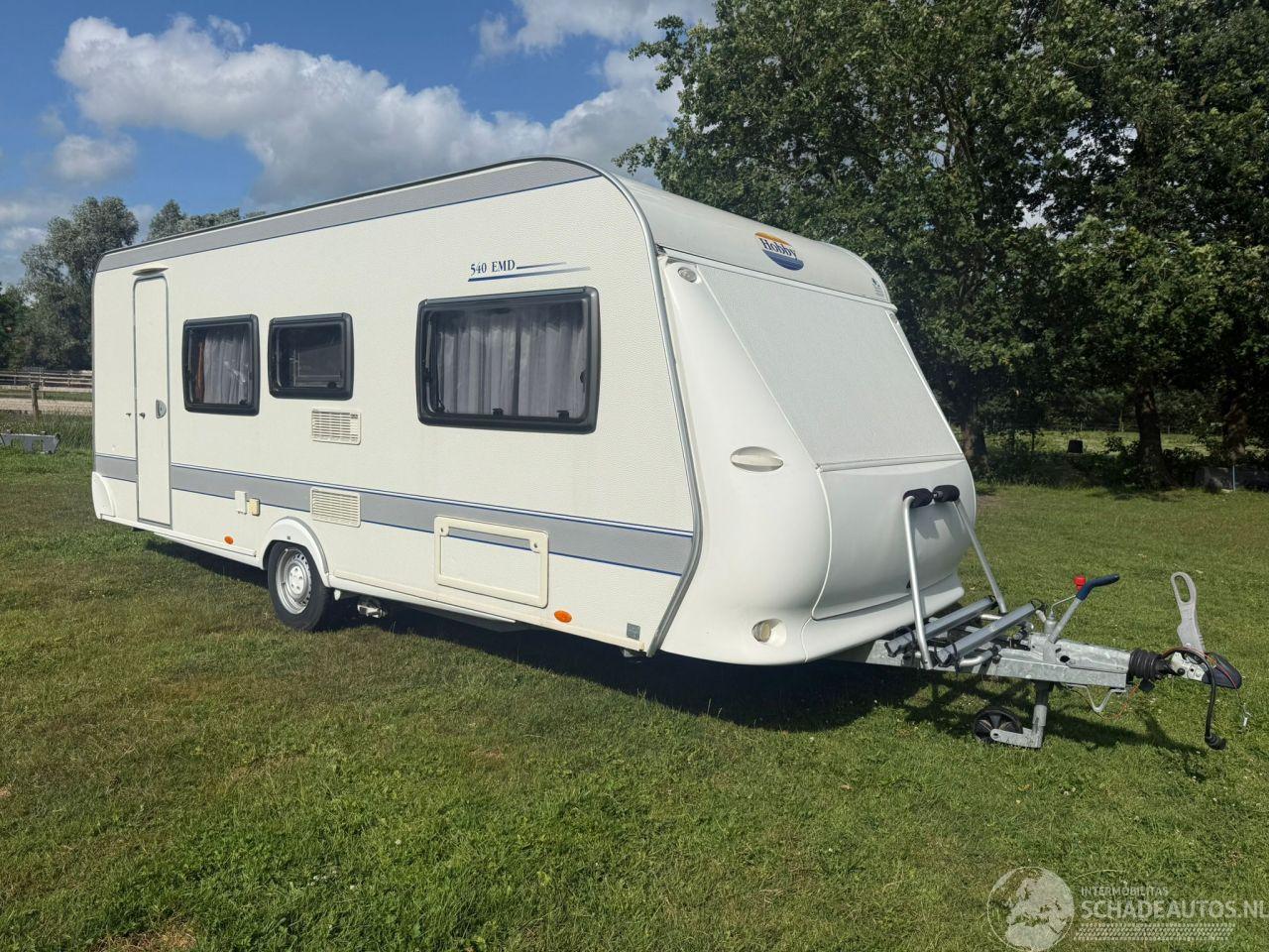 Hobby  540 EMD STAPELBED MOVER FRANSBED ZEER NETTE CAMPER