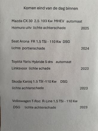  Mazda CX-30 2.5  - 103 Kw MHEV. Automaat Homura 2025/9