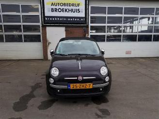 Vrakbiler auto Fiat 500 500 (312), Hatchback, 2007 0.9 TwinAir 85 2012/11