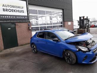 Salvage car Opel Corsa Corsa F (UB/UH/UP), Hatchback 5-drs, 2019 Electric, Corsa-e 50kWh 2020/12