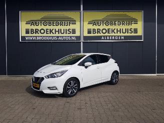 krockskadad bil auto Nissan Micra 0.9 IG-T N-Connecta 2018/6