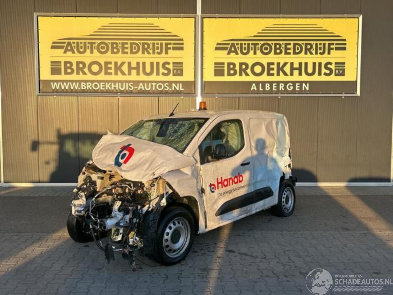 Peugeot Partner Partner (EA//EF/EN/EU), Van, 2018 1.5 BlueHDi 100