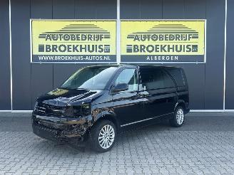 krockskadad bil bedrijf Volkswagen Transporter 2.0 TDI L2H1 DC Comfortline 2014/2