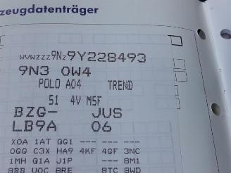 Volkswagen Polo Polo IV (9N1/2/3), Hatchback, 2001 / 2012 1.2 12V picture 8