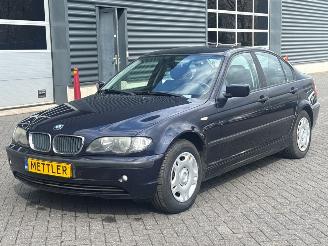 Damaged car BMW 3-serie 316i 16V Sedan 4Dr Benzine 1.796cc 85kW (116pk) RWD 2004/8