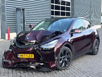 Schadeauto Tesla Model Y Long Range 75kWh Dual motor SUV  Elektrisch  378kW (514pk)  4x4 2024/12
