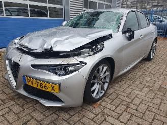 Voiture accidenté Alfa Romeo Giulia 2.0T Super Automaat 2017/9