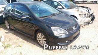 krockskadad bil motor Honda Civic Civic (EP/EU), Hatchback 3-drs, 2000 / 2005 1.6 16V VTEC 2004/2