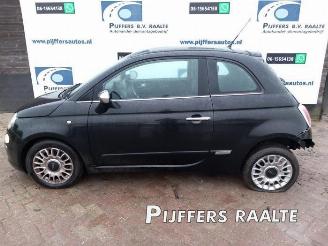 demontáž osobní automobily Fiat 500 500 (312), Hatchback, 2007 0.9 TwinAir 85 2012/7