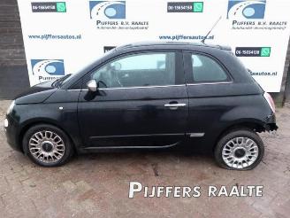 Auto da rottamare Fiat 500 500 (312), Hatchback, 2007 0.9 TwinAir 85 2012/7