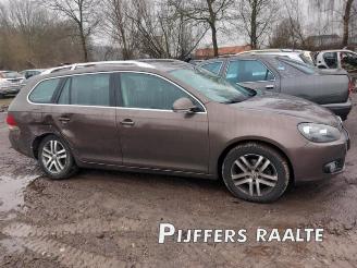 Unfallwagen Volkswagen Golf Golf VI Variant (AJ5/1KA), Combi, 2009 / 2013 1.2 TSI BlueMotion 2013/2