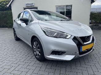 krockskadad bil auto Nissan Micra 1.0L Visia+ N.A.P NL AUTO PRACHTIG!!! 2017/7