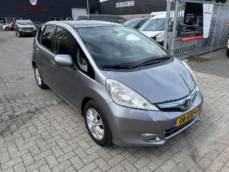 krockskadad bil auto Honda Jazz 1.4 Hybride Pano Automaat Elegance 2012/1