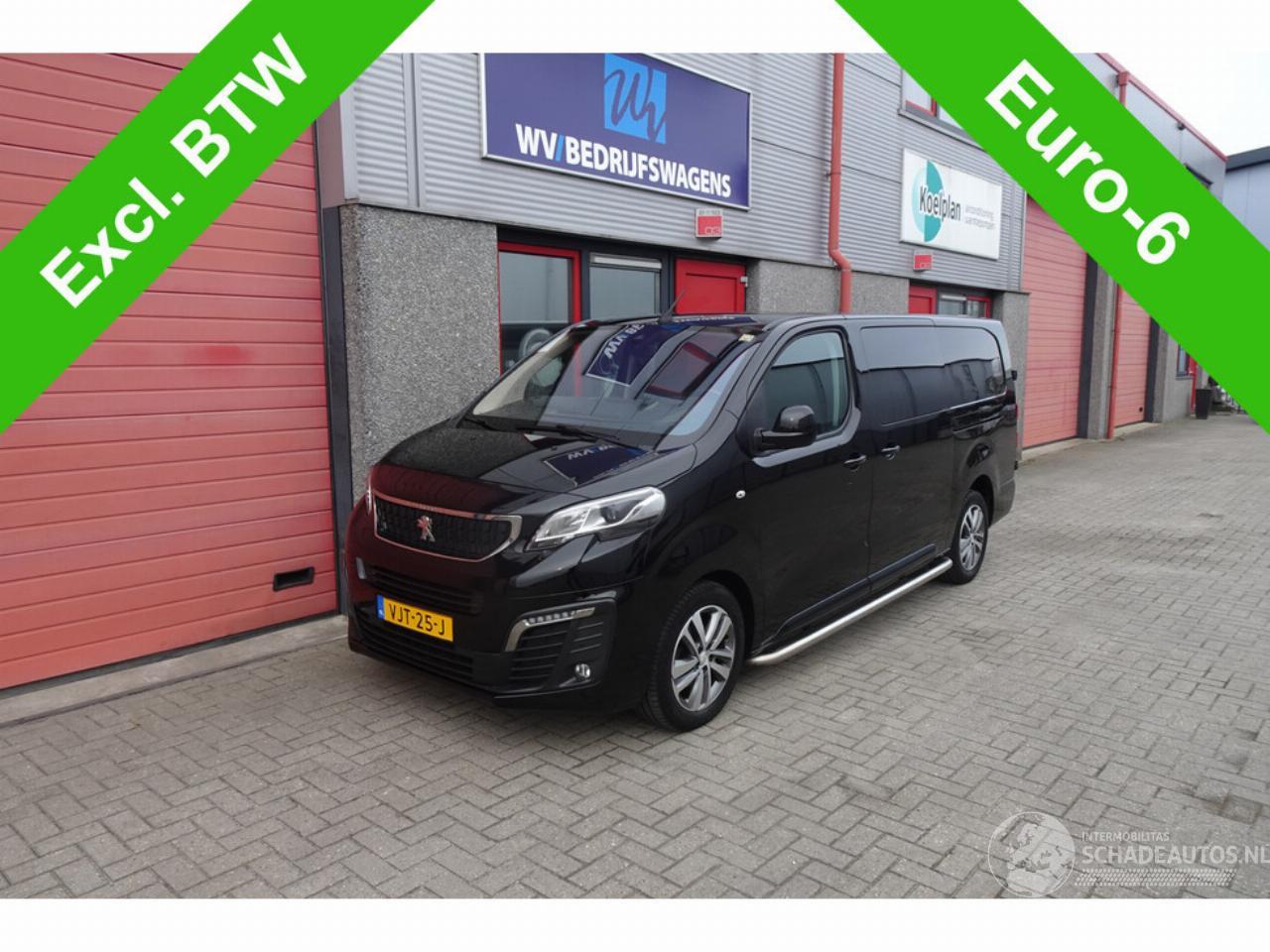Peugeot Expert 2.0 BlueHDI 180 Long Asphalt DC 6 pers 2 x schuifdeur automaat