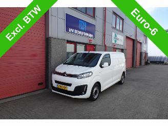 voitures fourgonnettes/vécules utilitaires Citroën Jumpy 2.0 BlueHDI 120 Club M S&S 3 zits navi camera 81339 km !! 2017/10