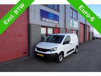 begagnad bil bedrijf Peugeot Partner 1.5 BlueHDI Premium met achterklep airco 2020/10