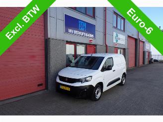ojeté vozy dodávky Peugeot Partner 1.5 BlueHDI Premium met achterklep airco 2020/10