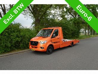 bruktbiler bedrijf Mercedes Sprinter 319 1.9 CDI crazy color edition autotransporter tijhof opbouw uniek !!! orgineel nl !!! 2023/3