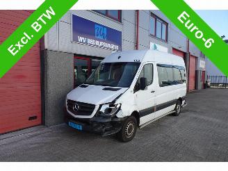 Unfallwagen Mercedes Sprinter 314 2.2 CDI 366 9 pers rolstoel lift automaat airco 2016/11