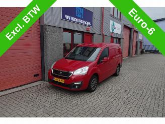 ojeté vozy dodávky Peugeot Partner partner 1.6 bleu hdi lange uitvoering 3 zits airco 2017/2