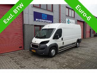 Schade bestelwagen Peugeot Boxer 435 2.0 BlueHDI L3H3 Pro DIEFSTAL SCHADE 2017/2