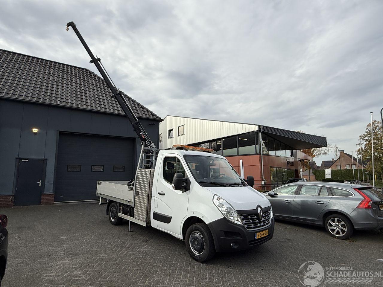 Renault Master T35 2.3 dCi L2 Energy KRAAN Pick-up 2-dr. Laadkraan