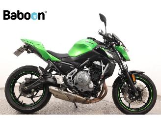 damaged motor cycles Kawasaki Z 650 ABS 2018/2