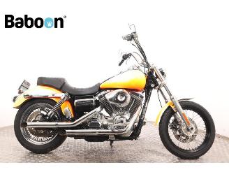 damaged motor cycles Harley-Davidson  FXDC Dyna Super Glide Custom 2008/1