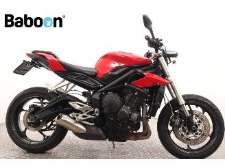krockskadad bil motor Triumph Street Triple S 2017/10