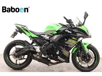 damaged motor cycles Kawasaki Ninja 650 KRT Edition 2018/7